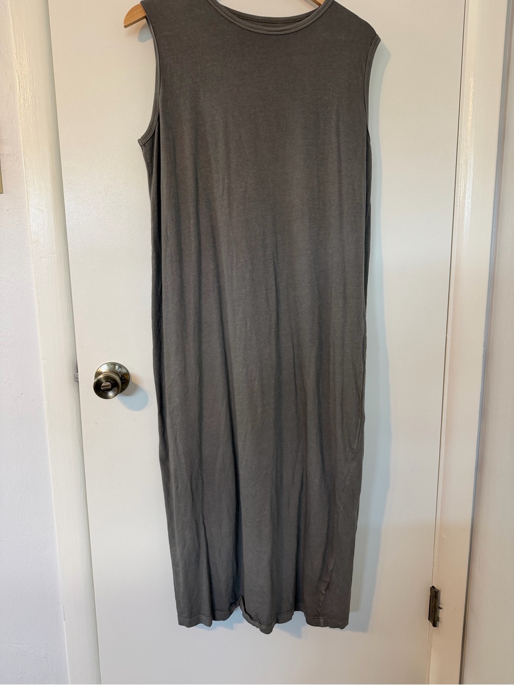 Universal Thread Charcoal Gray Sleeveless Maxi Dress